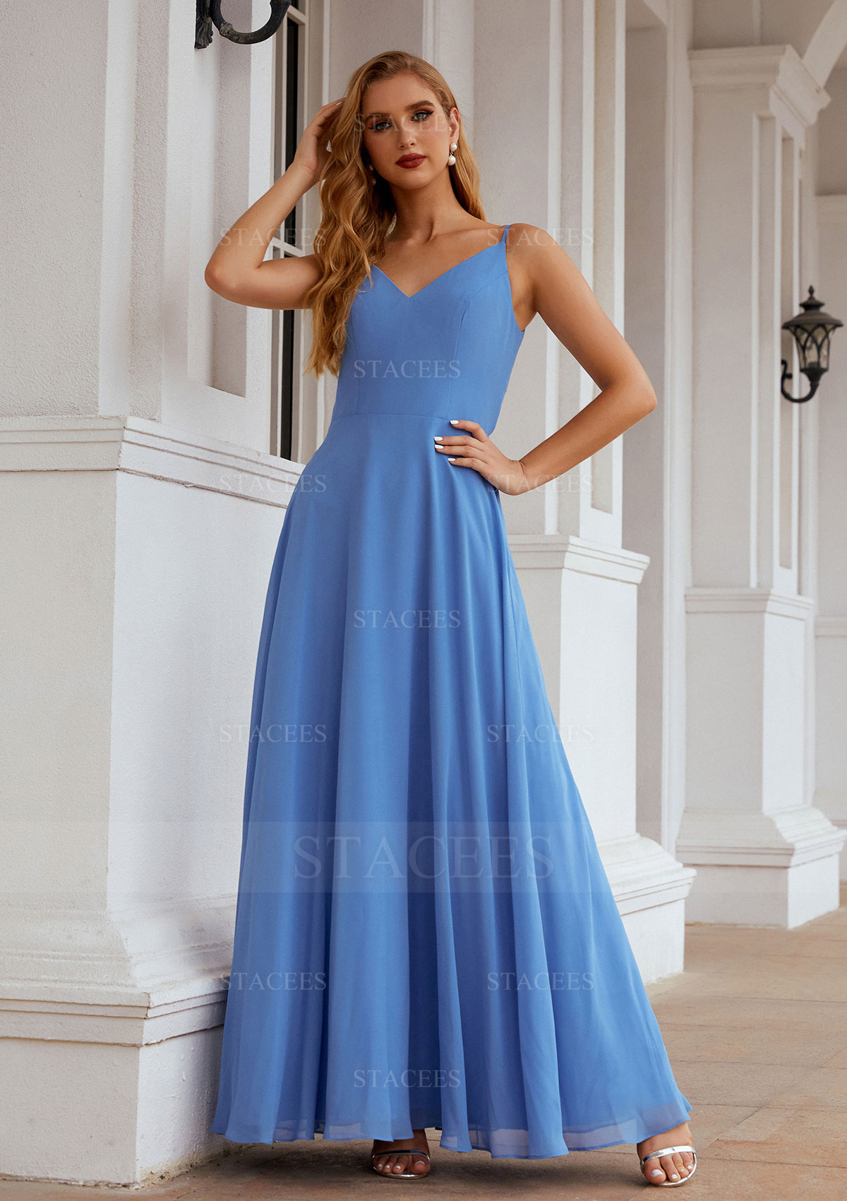 long gown bridesmaid dresses Zapakasa Women Olive Long Bridesmaid Dress A-Line Sleeveless Wedding Guest  Dress