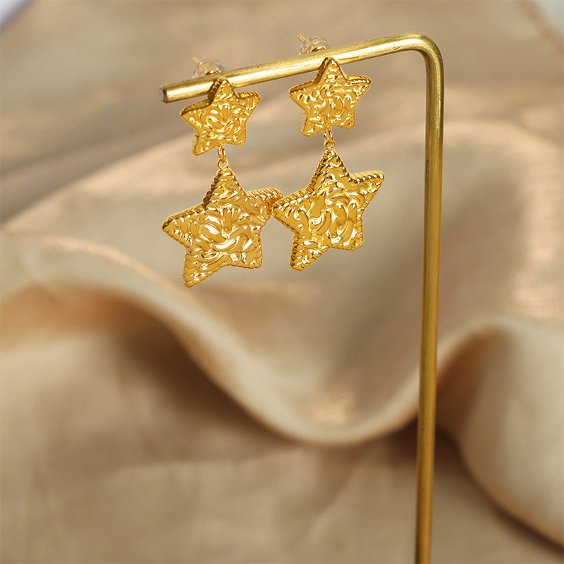 エリーヌ✨ Torre Earrings in Midnight Sparkle by Lizzie Fortunato