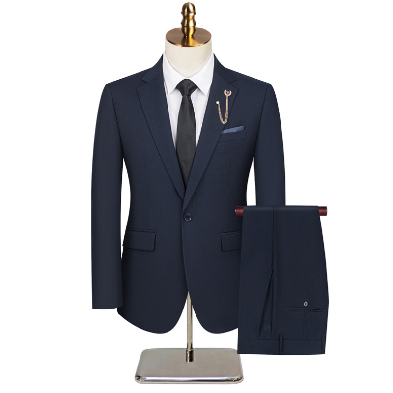 Notch Lapel Single Breasted 2 Piece Men's Wedding Suit 