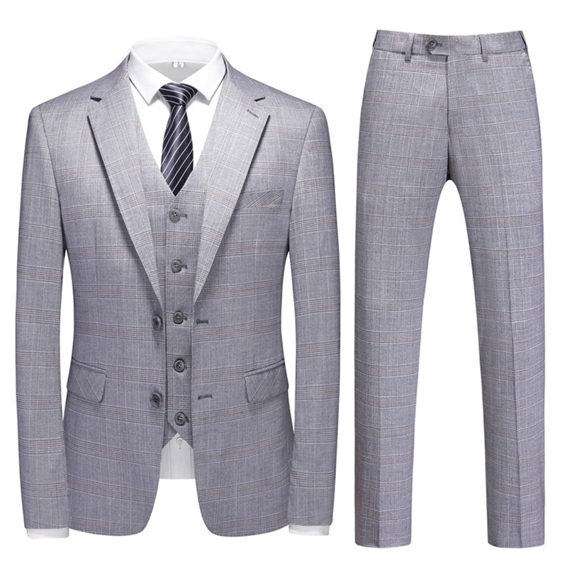 Notch Lapel 3 Piece Single Breasted Men's Prom Suit