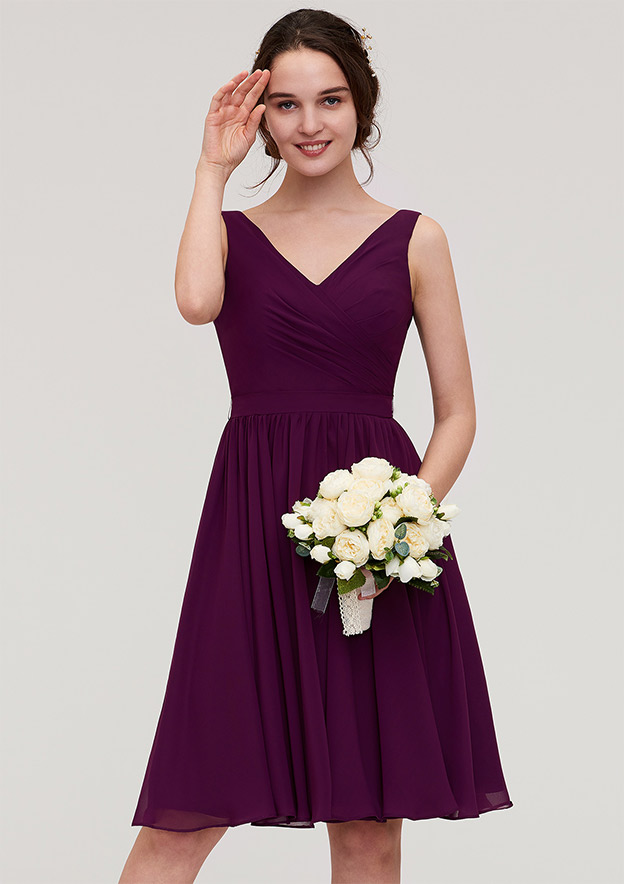 Knee Length,Short Mini Bridesmaid Dresses: Buy Women's Dresses Online at  STACEES