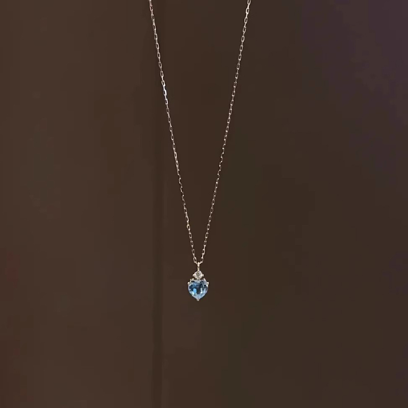 Charming Unique Ladies' Copper Necklace with Rhinestone