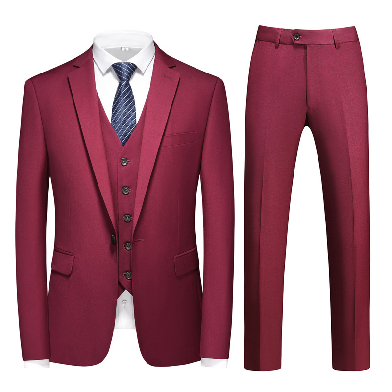 Notch Lapel 3 Piece Single Breasted Men's Prom Suit