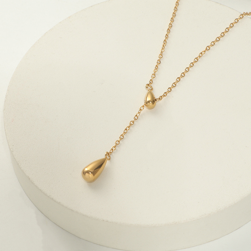 Stylish Unique Female Titanium Steel Necklace