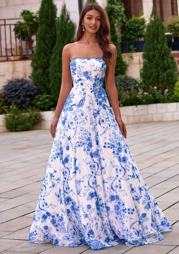 princess polly baby blue dress Amarra White Dresses main image 1